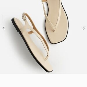 Madewell Kira Thong - Ecru 7.5